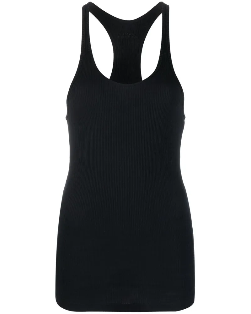 Isabel Marant Geripptes Tenesy Tanktop - Schwarz Schwarz