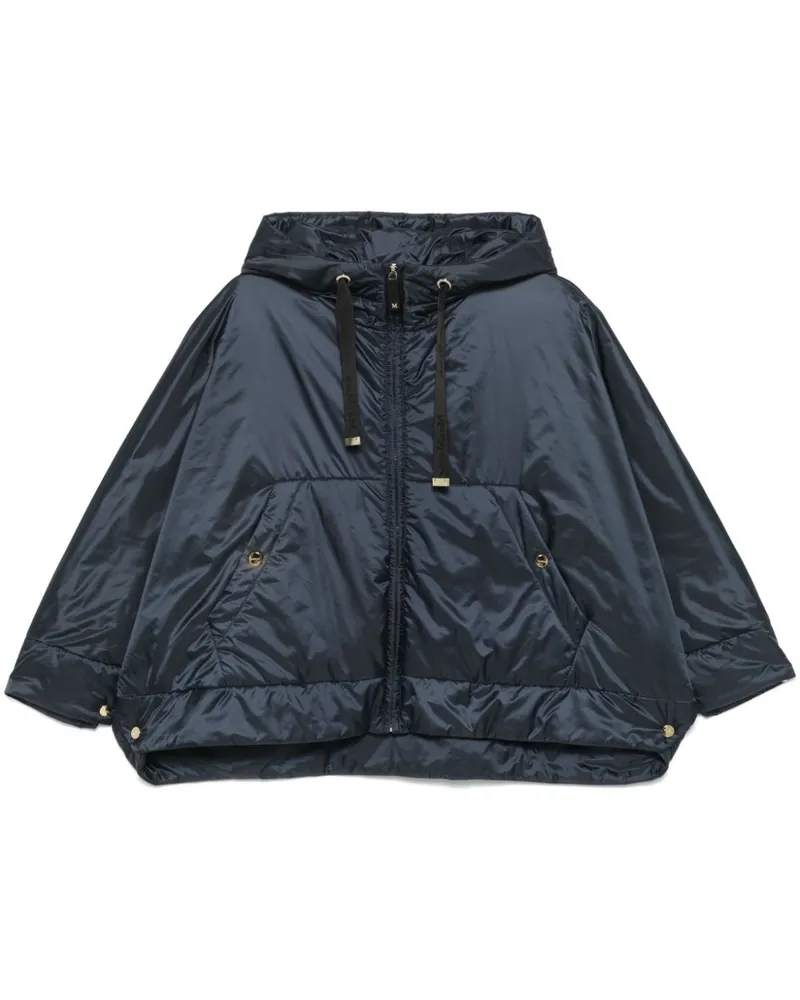 Max Mara Gesteppte Greenre Jacke - Blau Blau