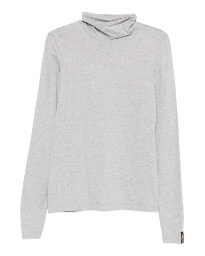 N° 21 Langarmshirt mit Rollkragen - Grau Grau