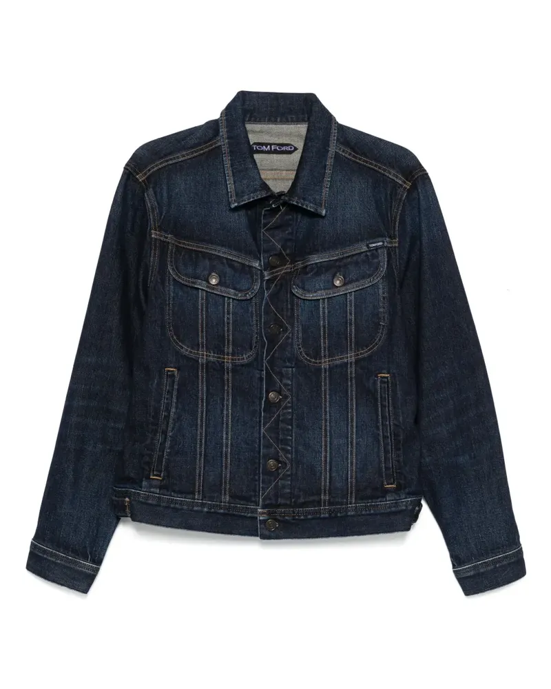 Tom Ford Klassische Jeansjacke - Blau Blau