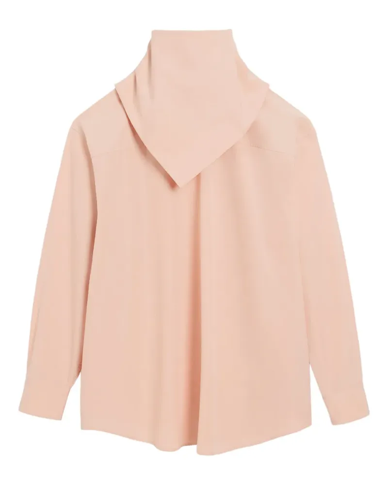 AMI Paris Bluse mit Bandana-Kragen - Rosa Rosa