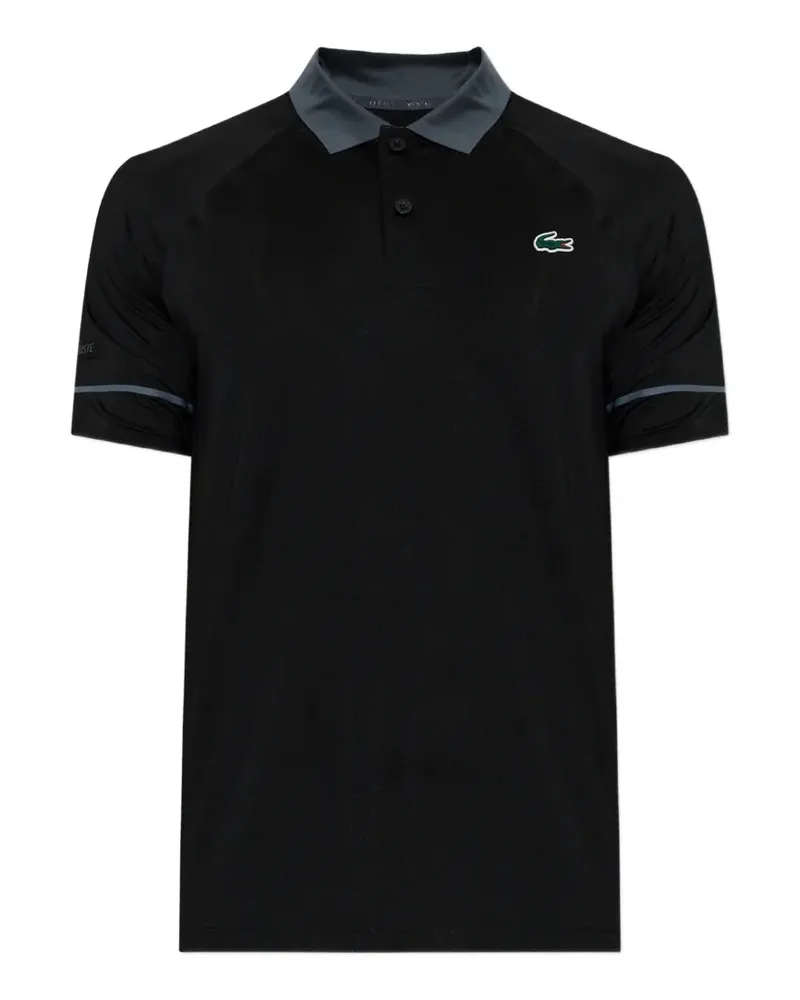 Lacoste x Novak Djokovic On Court Poloshirt - Schwarz Schwarz