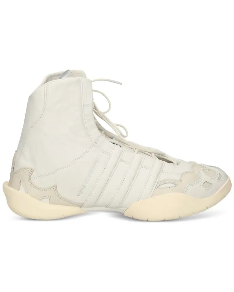 Y-3 Regu 2002 High-Top-Sneakers mit Schnürung - Weiß Weiß