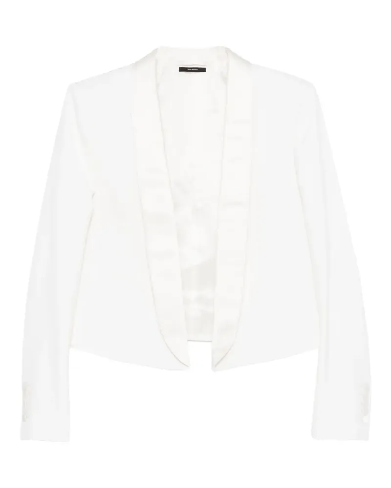 Tom Ford Jacke mit Revers - Weiß Weiß