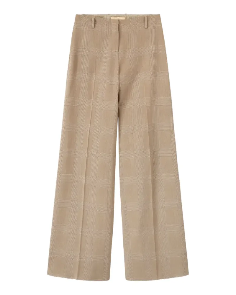 Ermanno Scervino Glen check trousers - Nude Nude