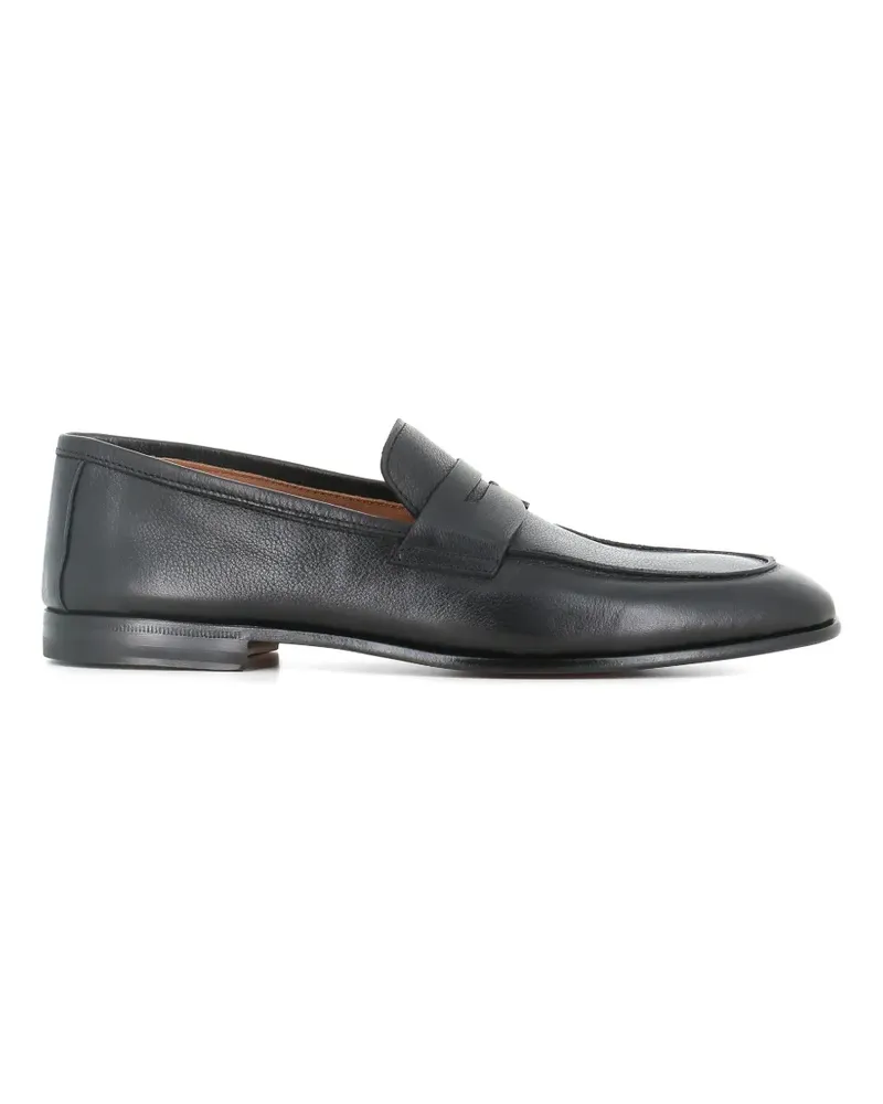 Antonio Maurizi penny-strap leather loafers - Schwarz Schwarz