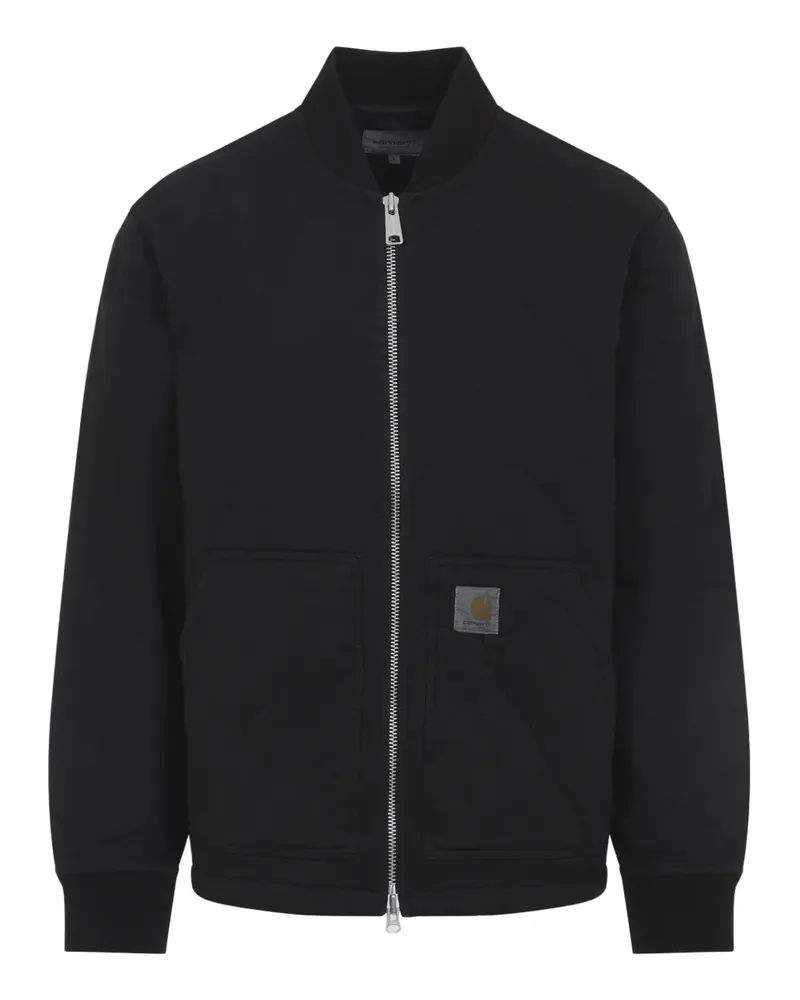 Carhartt WIP zip-up bomber jacket - Schwarz Schwarz