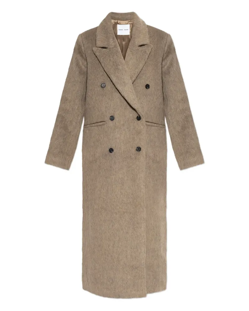 Samsøe & Samsøe Sajilla double-breasted coat - Nude Nude