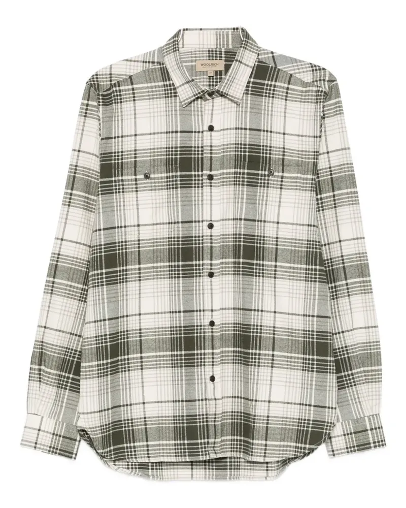 Woolrich check shirt - Grün Grün