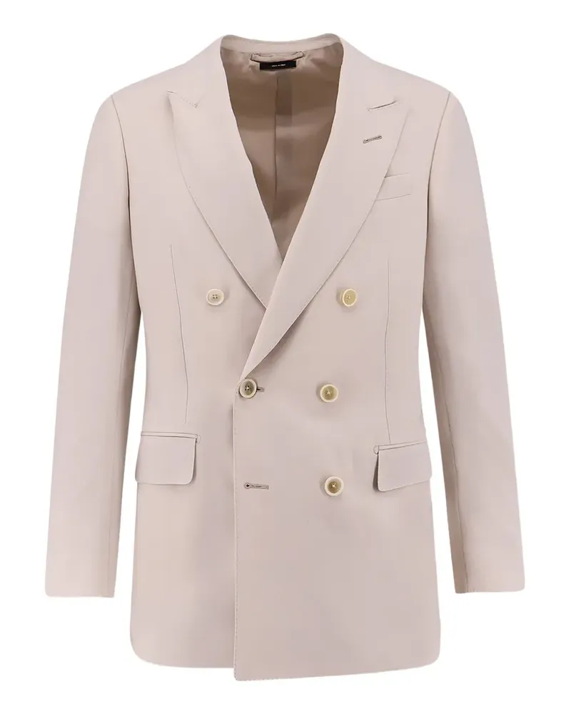 Tom Ford Doppelreihiges Sakko - Weiß Weiß