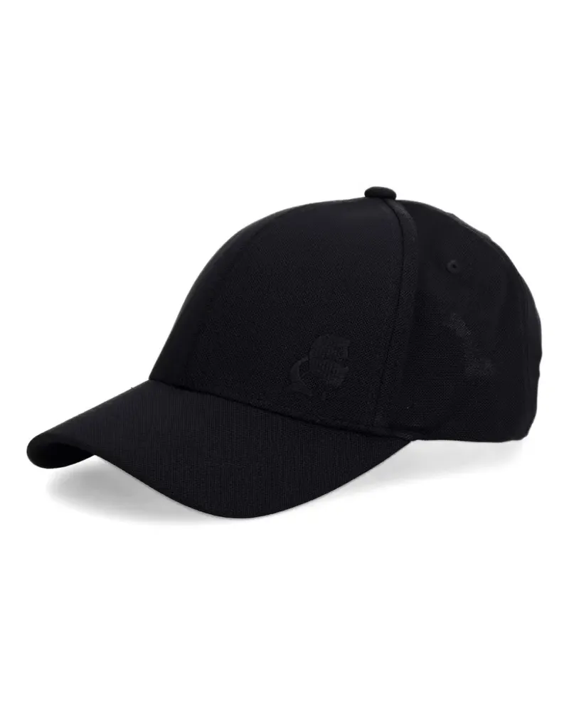 Karl Lagerfeld logo-patch baseball cap - Schwarz Schwarz