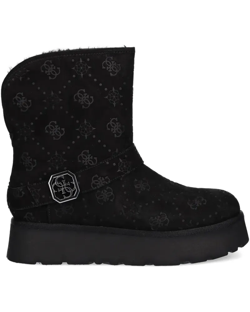 Guess Dolsay suede ankle boots - Schwarz Schwarz