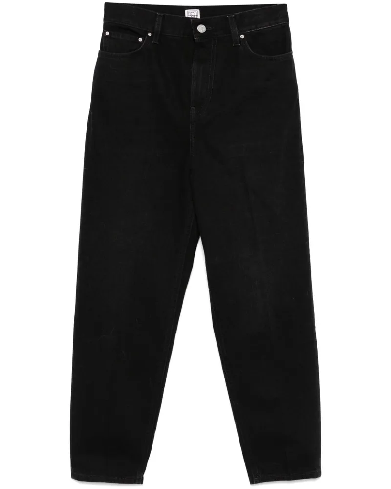 Totême Tapered-Jeans - Schwarz Schwarz