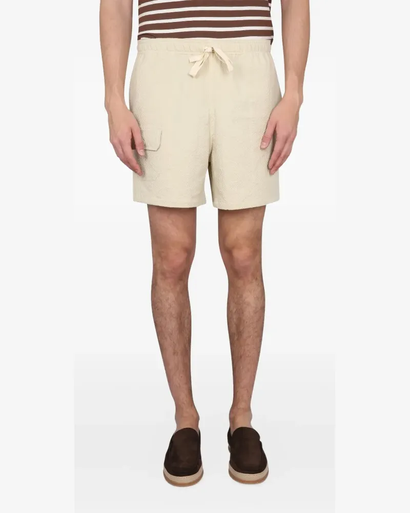 Howlin' drawstring cargo shorts - Nude Nude