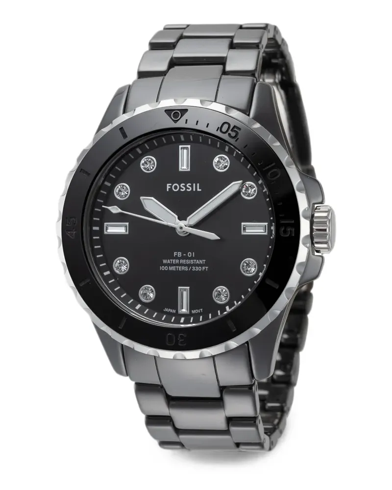 Fossil FB-01 Armbanduhr 36mm - Schwarz Schwarz