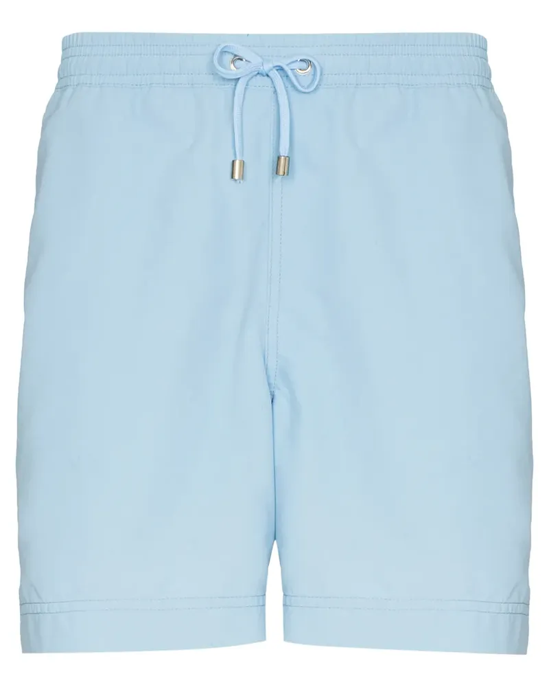 Sunspel Badeshorts mit Kordelzug - Blau Blau