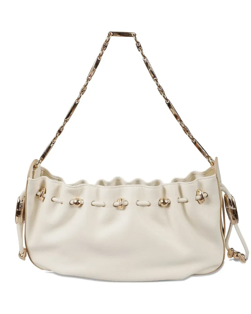 Zimmermann Halcyon Schultertasche mit Kettenriemen - Nude Nude