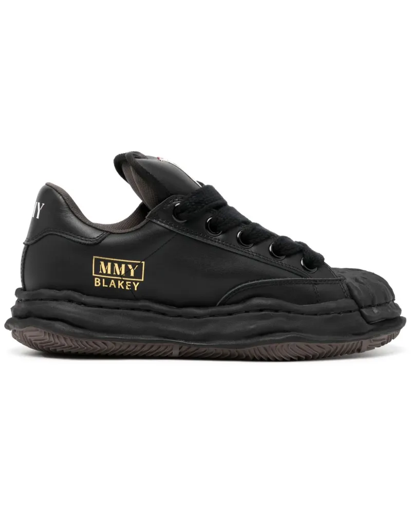MIHARAYASUHIRO Chunky Blakey Original Sole Sneakers - Schwarz Schwarz