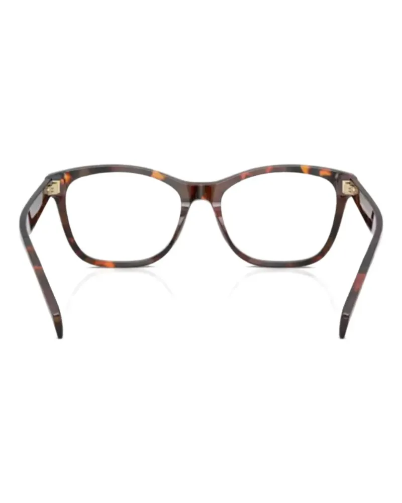 Michael Kors Vista Brille mit eckigem Gestell - Braun Braun