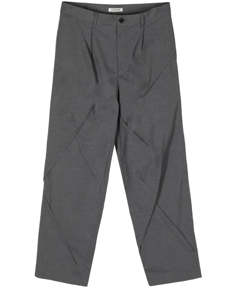 Undercover Gerade Hose mit Nahtdetail - Grau Grau