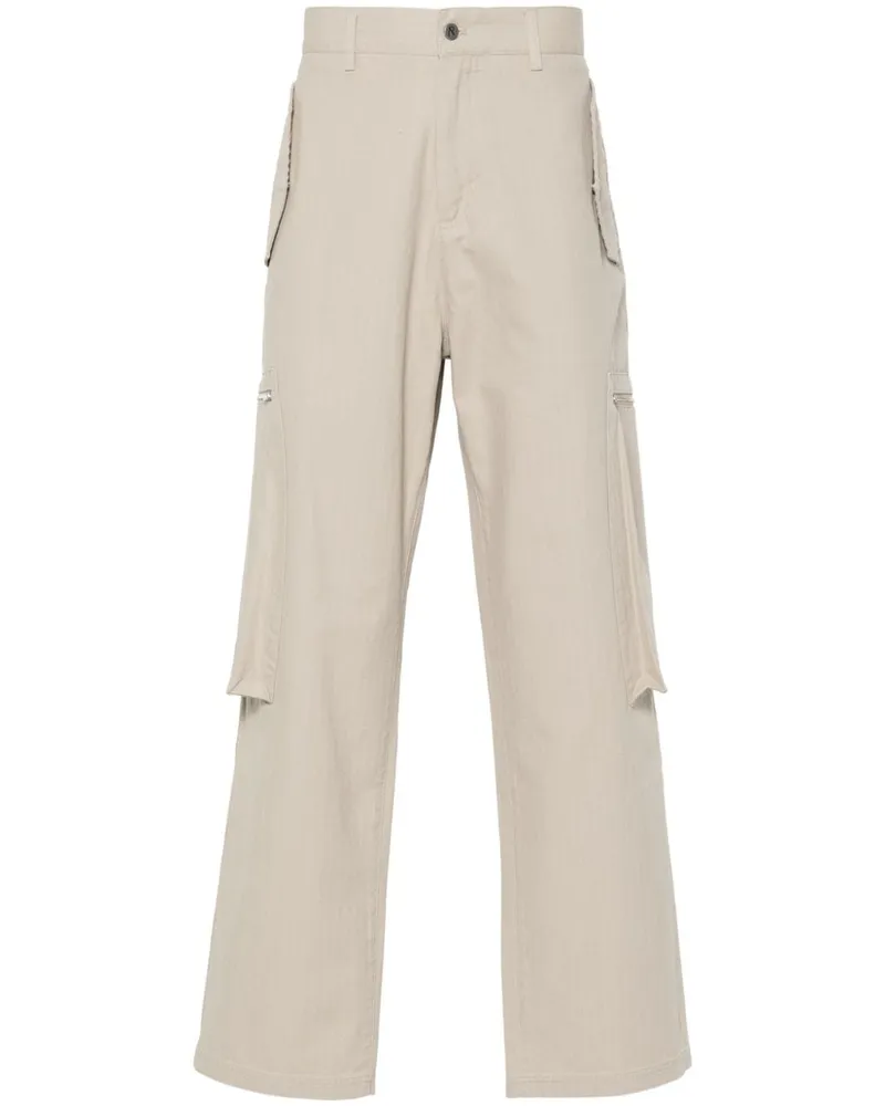 REPRESENT Hose mit Logo-Stickerei - Nude Nude