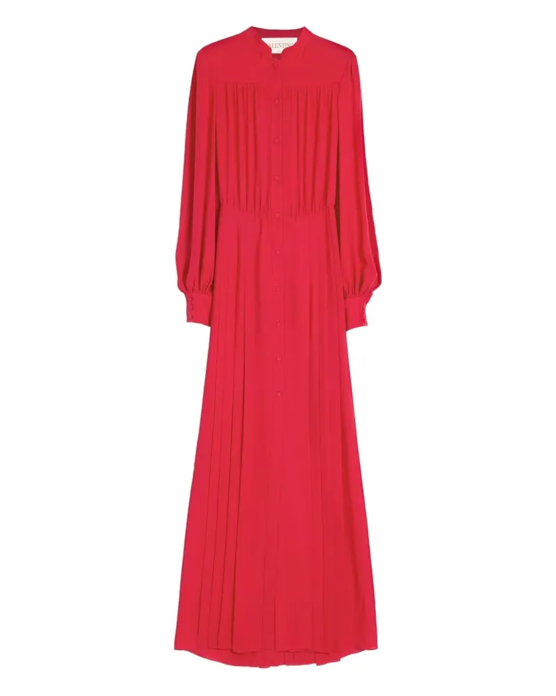 Valentino Garavani Georgette-Abendkleid aus Seide - Rot Rot