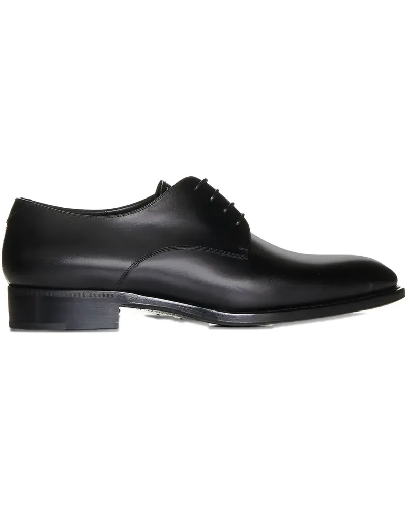 Saint Laurent Klassische Derby-Schuhe - Schwarz Schwarz