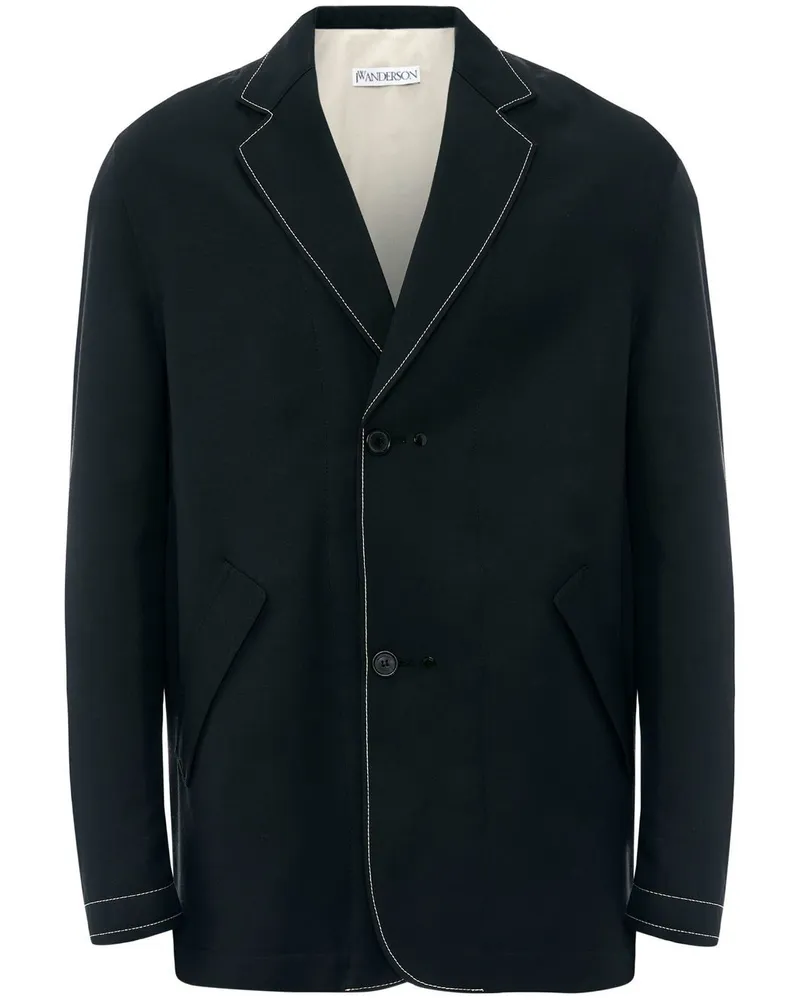 J.W.Anderson Wendbarer Blazer - Schwarz Schwarz