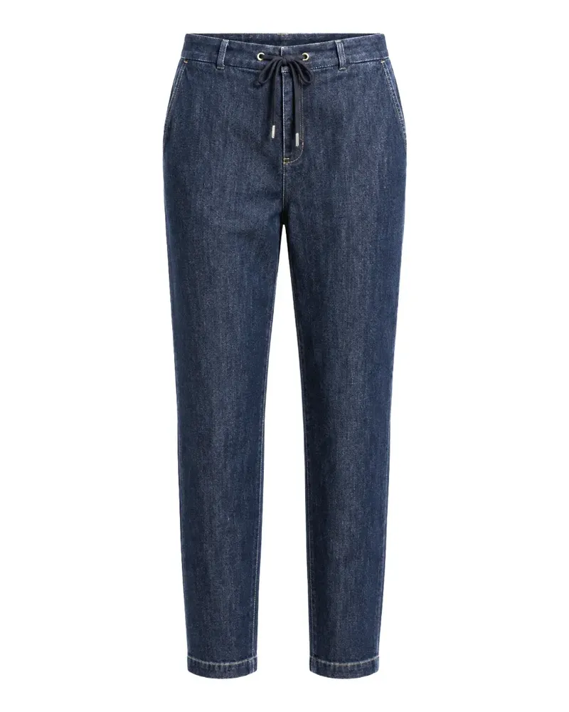 Eleventy drawstring-waistband trousers - Blau Blau