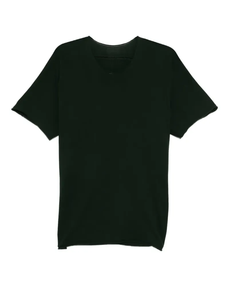 Label Under Construction short-sleeved sweater - Grün Grün