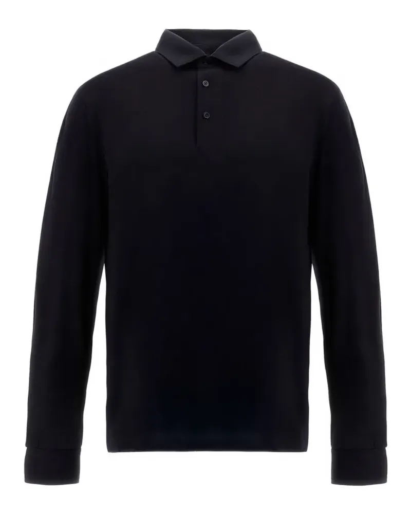 Herno Resort Poloshirt - Schwarz Schwarz