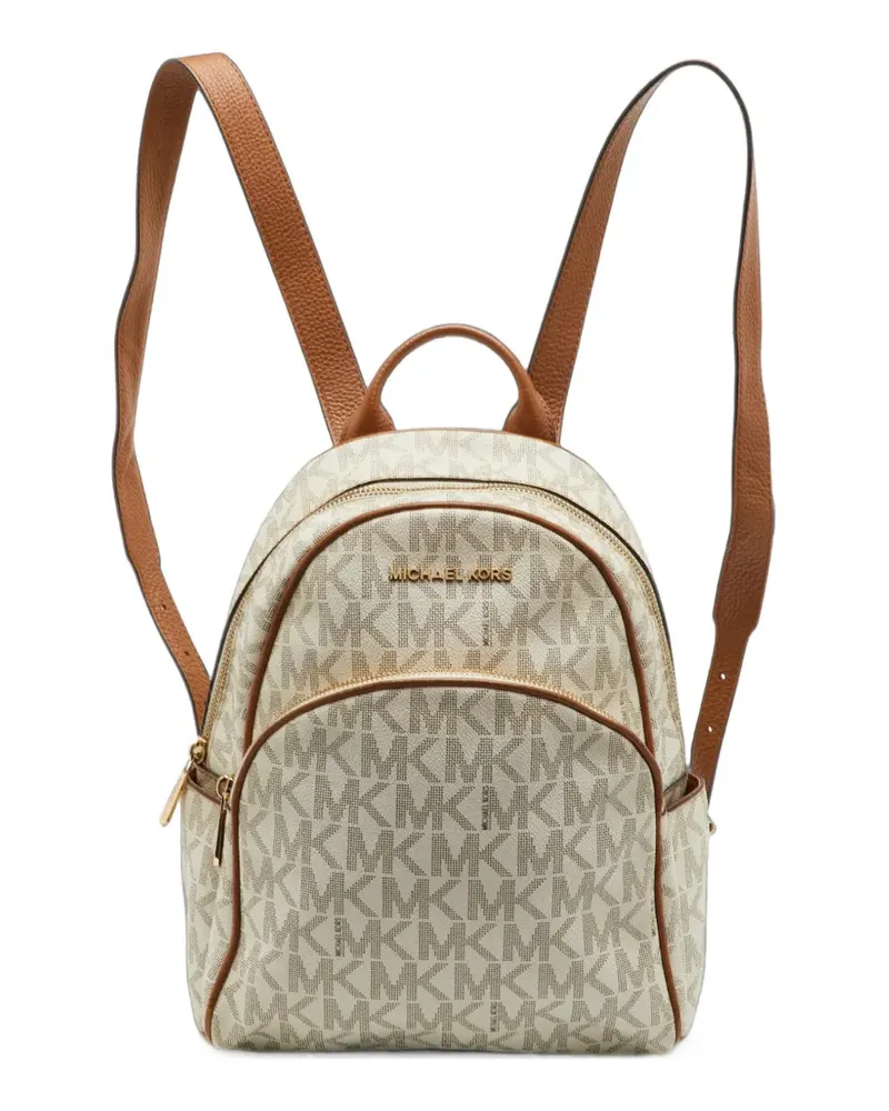 Michael Kors Jet Set monogram backpack - Nude Nude