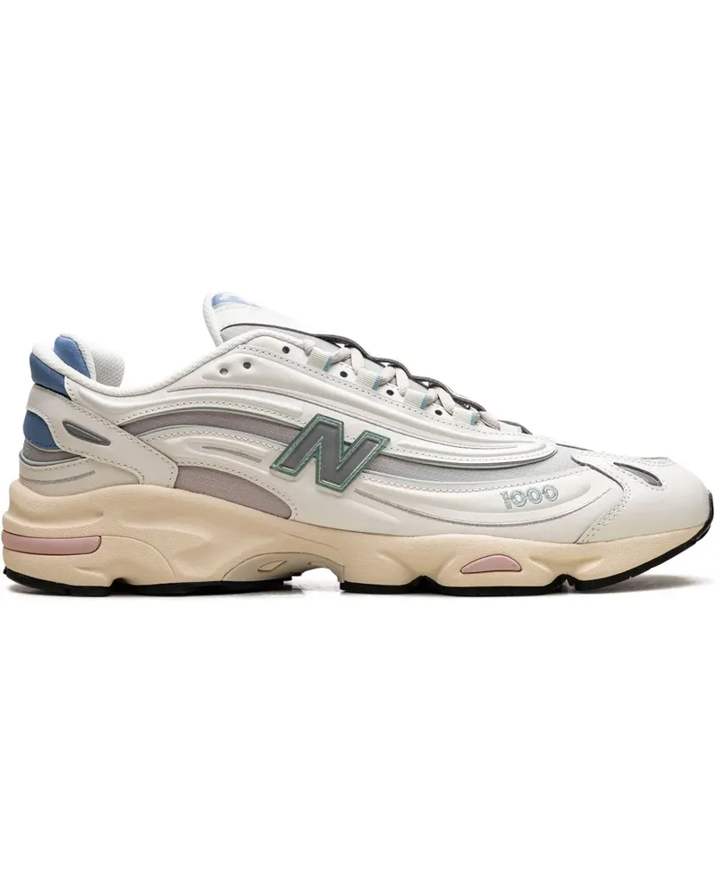 New Balance 1000 Sneakers mit Kontrastferse - Nude Nude