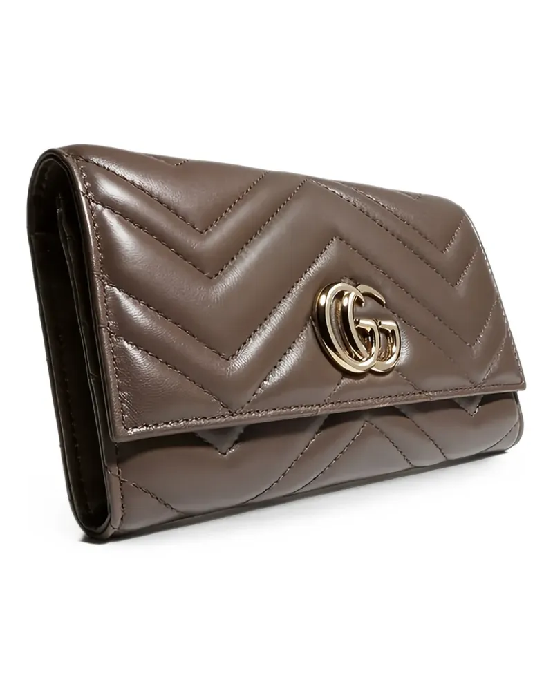 Gucci GG Marmont Portemonnaie - Braun Braun