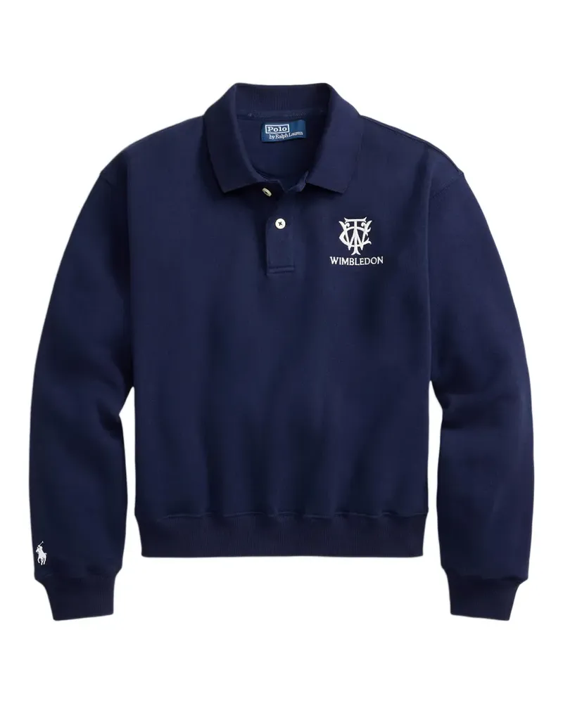 Ralph Lauren Polo-Pullover mit Stickerei - Blau Blau