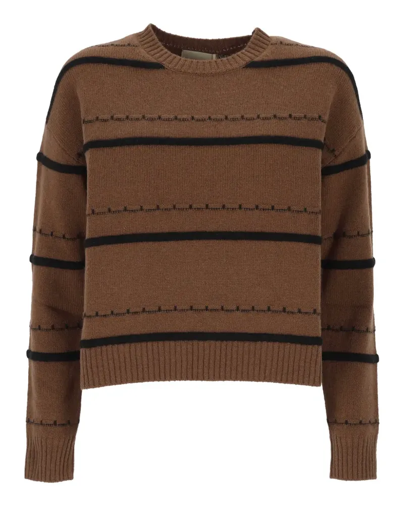 Pennyblack striped crew-neck sweater - Braun Braun