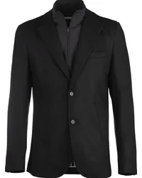 Norwegian Wool Klassischer Blazer Schwarz