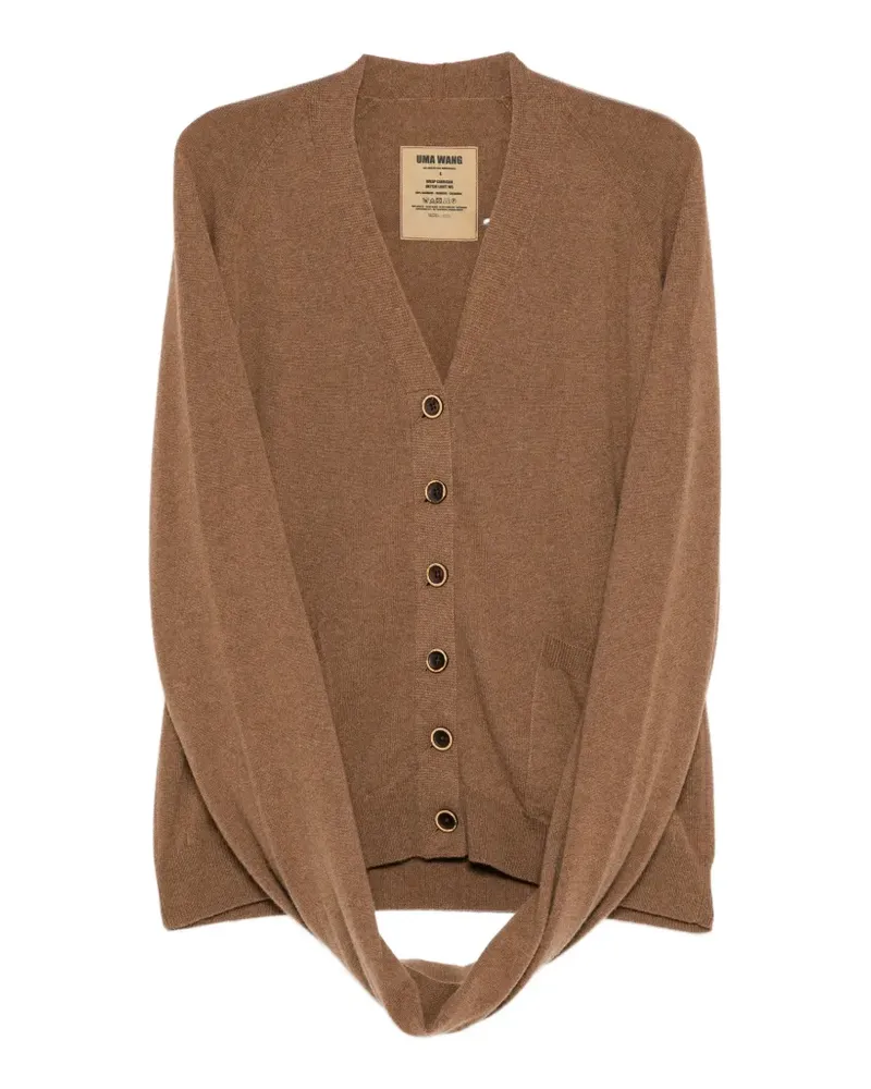 Uma Wang wrapped cardigan - Braun Braun