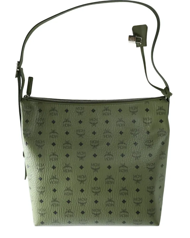 MCM large Aren Hobo shoulder bag - Grün Grün