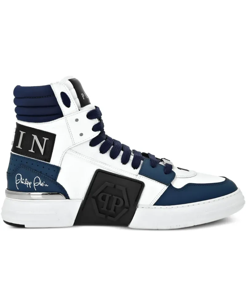Philipp Plein Klassische High-Top-Sneakers - Weiß Weiß