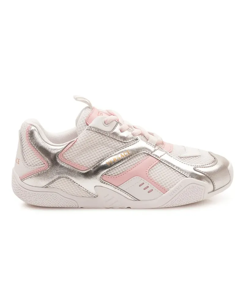 Versace Galaxia metallic sneakers - Weiß Weiß