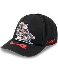 Supreme Being x Ducati "Black" Baseballkappe Schwarz