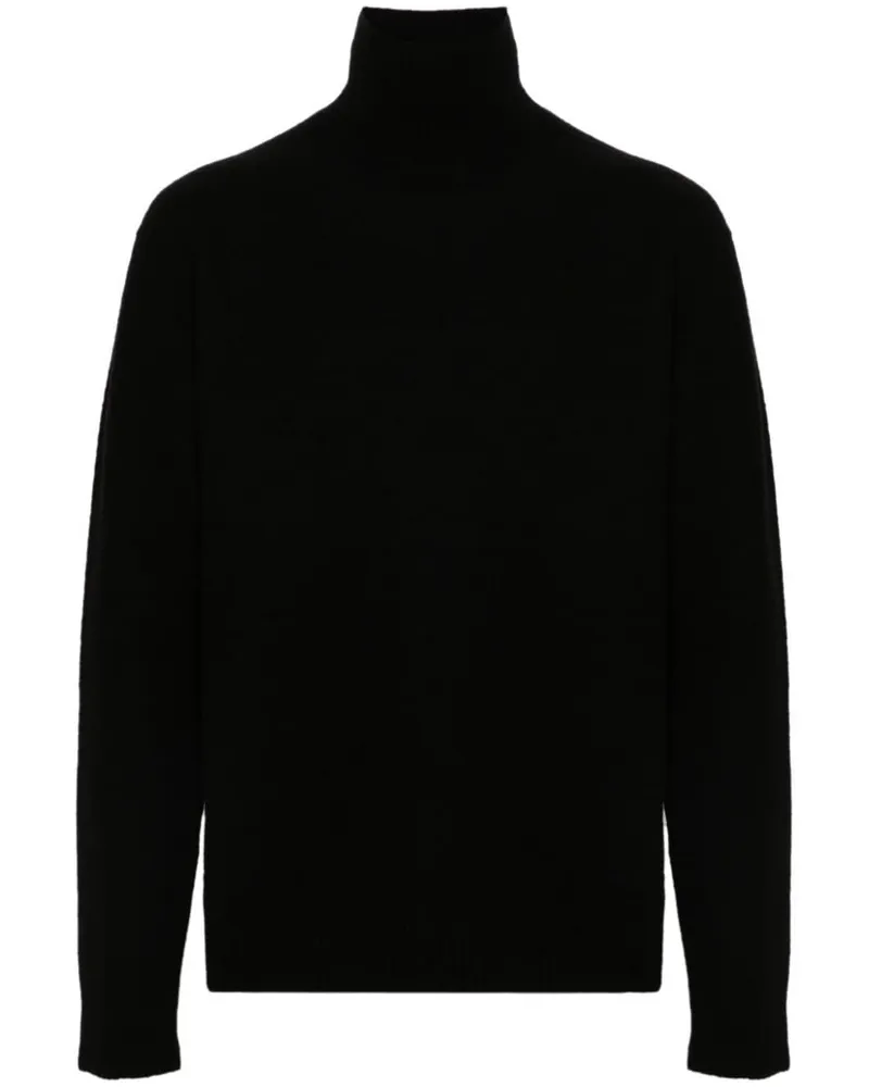 Jil Sander Klassischer Pullover - Schwarz Schwarz