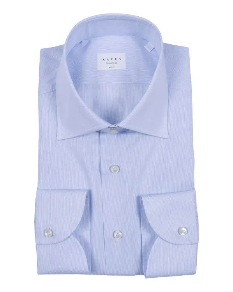 XACUS striped shirt - Blau Blau