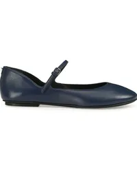 Sergio Rossi Pilier Ballerinas Blau