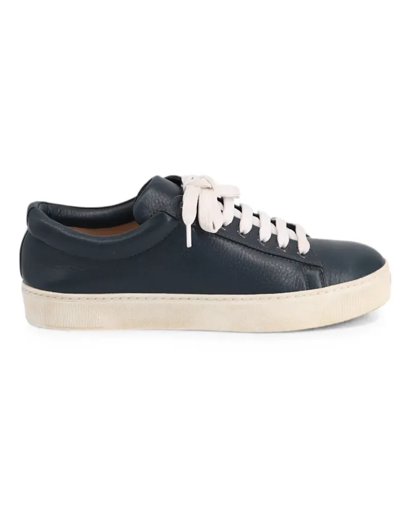 Stuart Weitzman low-top lace-up sneakers - Blau Blau