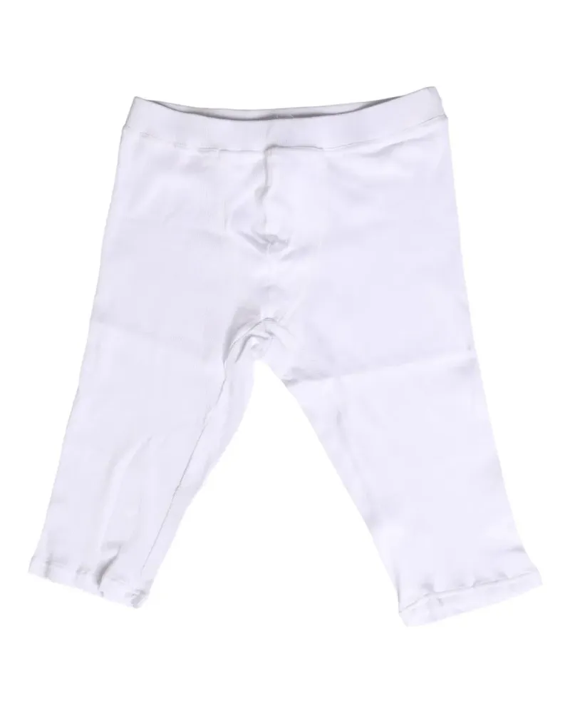 Dolce & Gabbana ribbed-knit long johns - Weiß Weiß