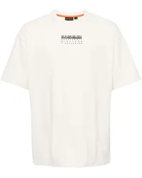 Napapijri Premium-T-Shirt mit kurzen Ärmeln Nude