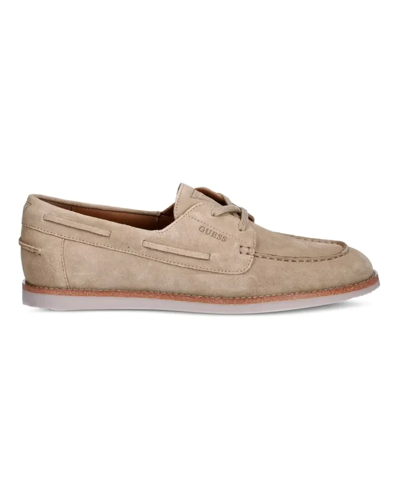 Guess Opperne lace-up loafers - Nude Nude