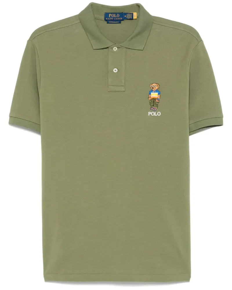 Ralph Lauren Poloshirt aus Piqué - Grün Grün